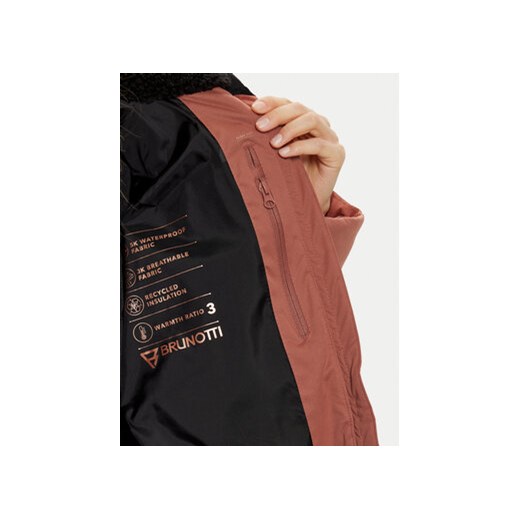 Brunotti Kurtka zimowa Charlotte 2322180305 Brązowy Regular Fit M MODIVO