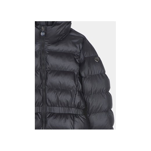 EA7 Emporio Armani Kurtka puchowa 6RFB03 FNCZZ 1200 Czarny Regular Fit 12Y MODIVO