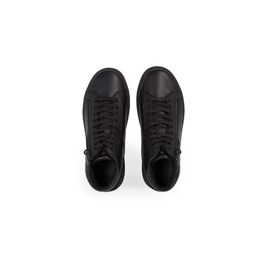 Calvin Klein Sneakersy High Top Lace Up W/Zip Rubb HM0HM01269 Czarny Calvin Klein 43 MODIVO