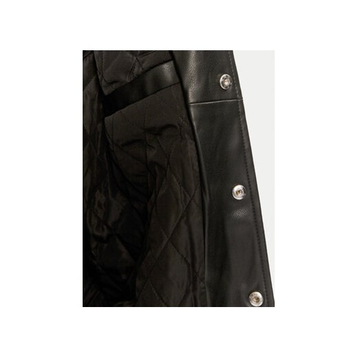 Richmond X Kurtka z imitacji skóry Meleb UMA24217GB Czarny Regular Fit Richmond X 50 MODIVO