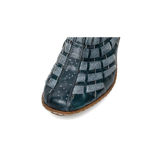 Rieker Sandały 46778-10 Turkusowy Rieker 41 MODIVO