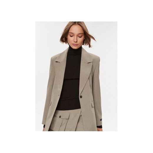 Herskind Marynarka Nat 4971519 Beżowy Regular Fit Herskind 38 MODIVO