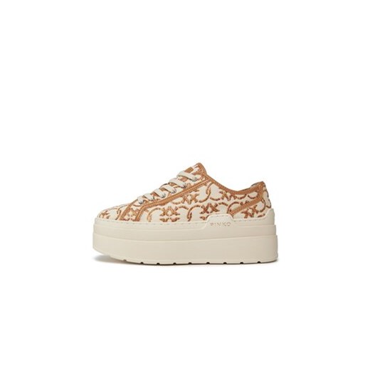 Pinko Sneakersy Greta 04 SS0013 T006 Beżowy Pinko 41 MODIVO