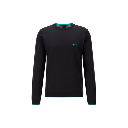 Boss Sweter Riston 50440679 Czarny Regular Fit XL MODIVO