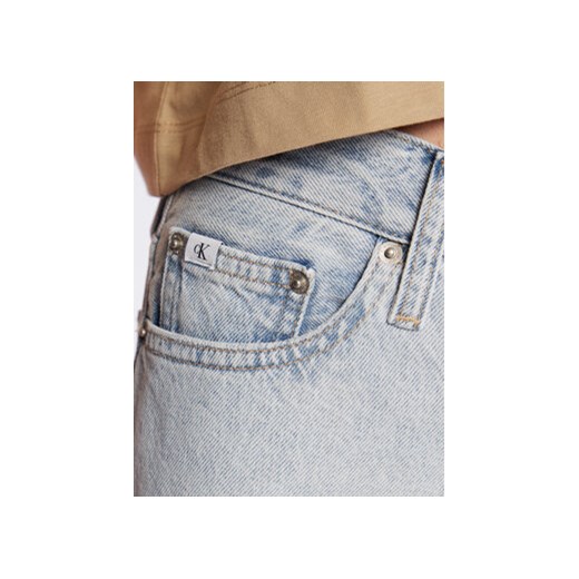 Calvin Klein Jeans Jeansy J20J220191 Niebieski Mom Fit 33 MODIVO