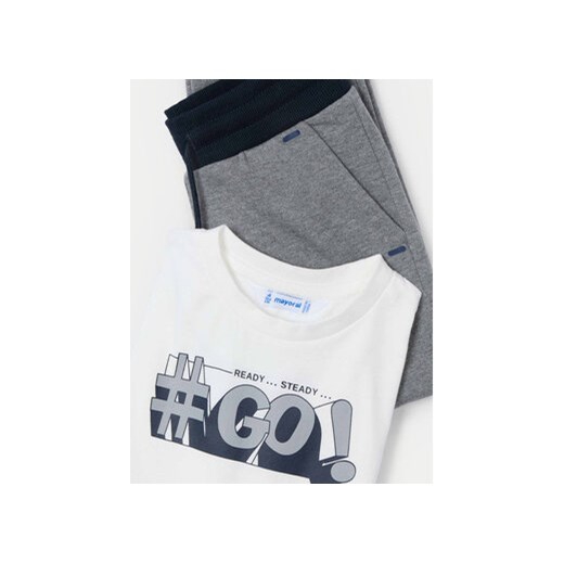 Mayoral Komplet bluza, bluzka i spodnie 4886 Kolorowy Regular Fit Mayoral 8Y MODIVO