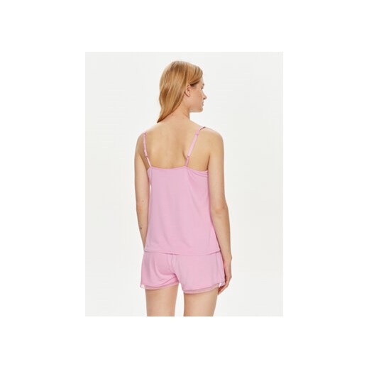 Tommy Hilfiger Koszulka piżamowa UW0UW05398 Różowy Regular Fit Tommy Hilfiger L MODIVO
