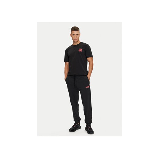 Hugo Spodnie dresowe Diqomo 50516657 Czarny Regular Fit XXL MODIVO