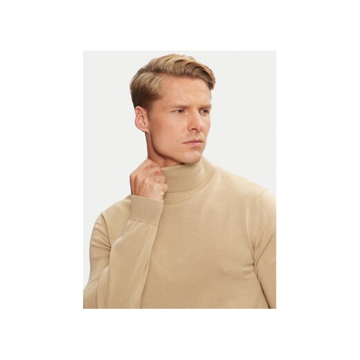 Hugo Golf San Thomas-M 50474174 Beżowy Slim Fit XXL MODIVO