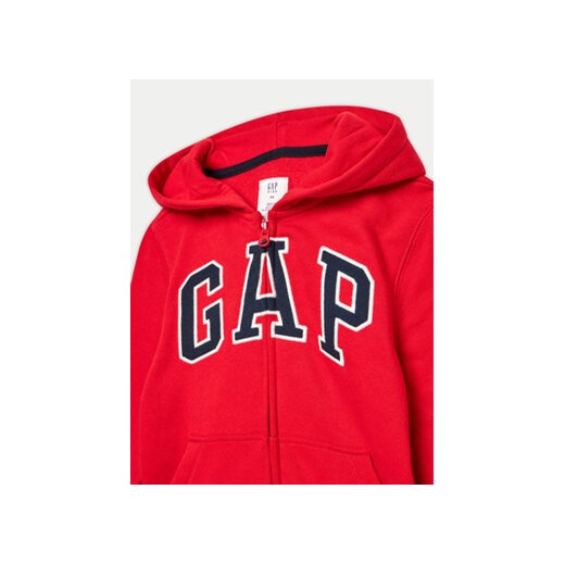 Gap Bluza 550082-00 Czerwony Regular Fit Gap 4Y MODIVO