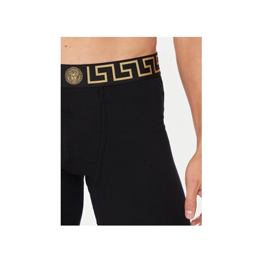 Versace Kalesony AU100023 1A10011 Czarny Versace L MODIVO