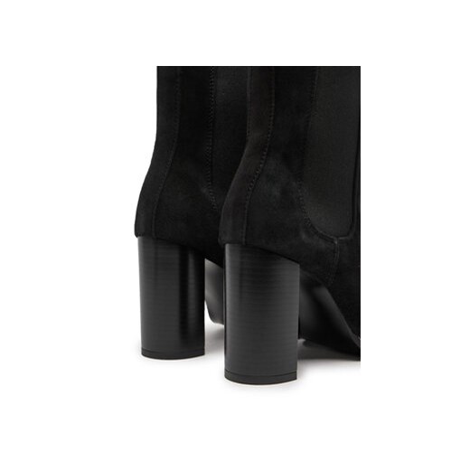 Calvin Klein Botki HW0HW02192 Czarny Calvin Klein 36 MODIVO