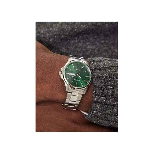 Sekonda Zegarek 30152 Zielony Sekonda uniwersalny MODIVO