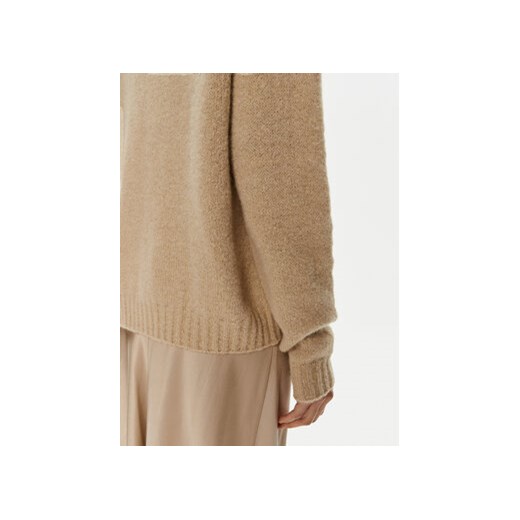Weekend Max Mara Sweter Ghiacci 2425366111600 Beżowy Regular Fit L MODIVO