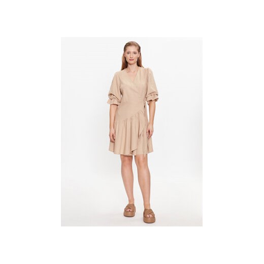 YAS Sukienka 26029985 Brązowy Regular Fit Yas L MODIVO