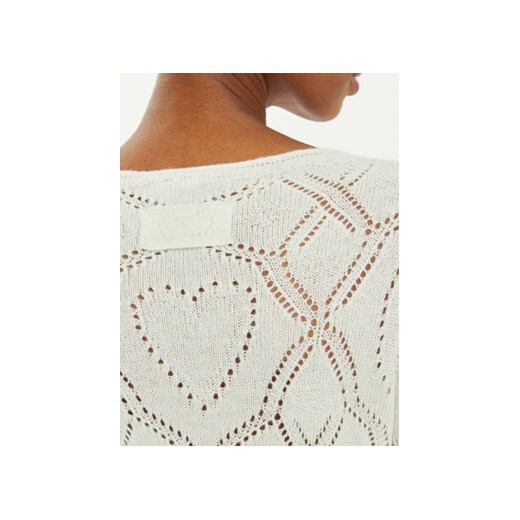 TWINSET Sukienka dzianinowa 242TP3451 Biały Slim Fit Twinset S MODIVO