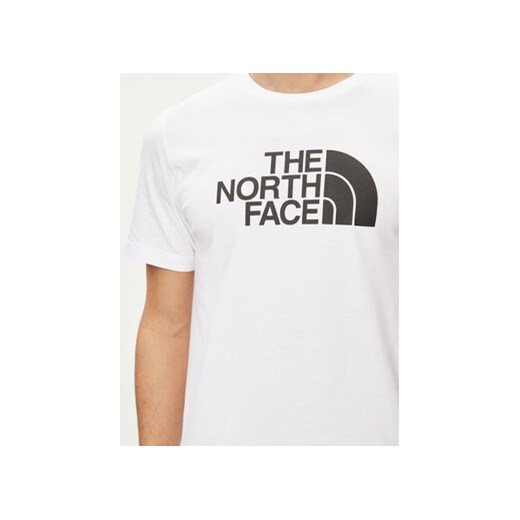 The North Face T-Shirt Easy NF0A87N5 Biały Regular Fit The North Face XL MODIVO