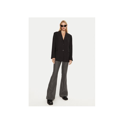 Gestuz Spodnie materiałowe Paula 10909377 Szary Flare Fit Gestuz 40 MODIVO