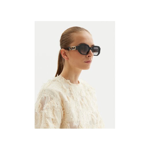 Furla Okulary przeciwsłoneczne WD00119 BX1892 OHV00 Czarny Furla uniwersalny MODIVO