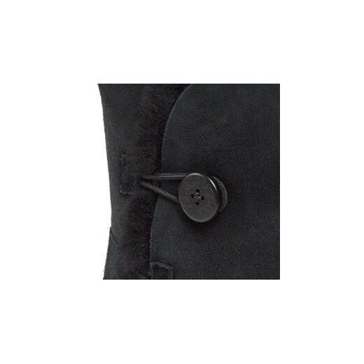 Ugg Śniegowce K Bailey Button II 1017400K Czarny 31 MODIVO