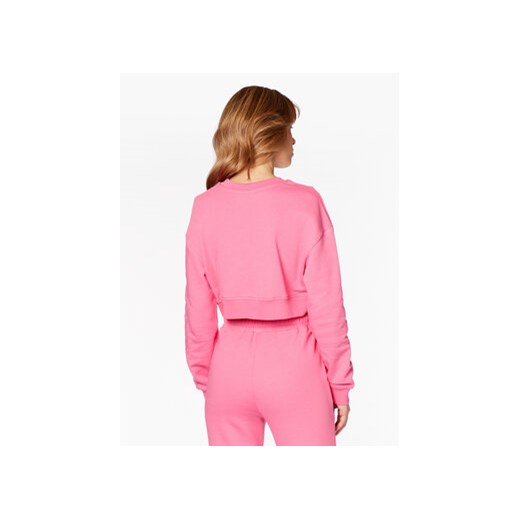 LOVE MOSCHINO Bluza W646102M 4457 Różowy Cropped Fit Love Moschino 44 MODIVO