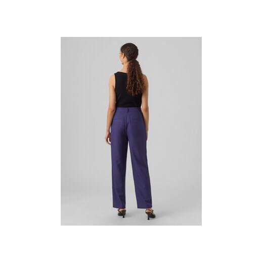 Vero Moda Spodnie materiałowe 10293210 Granatowy Straight Fit Vero Moda XS_32 MODIVO