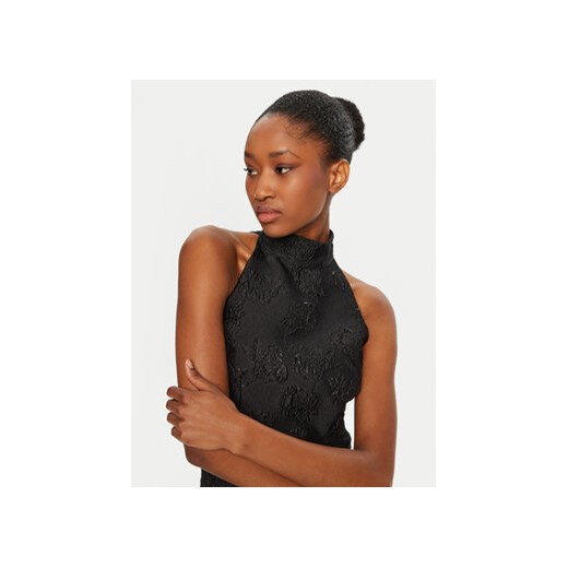 ROTATE Sukienka koktajlowa 113663100 Czarny Slim Fit Rotate 36 MODIVO