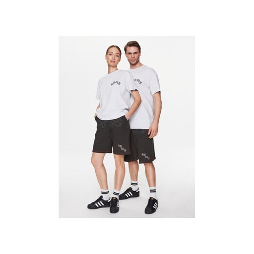Grimey Szorty sportowe GBSS165 Czarny Regular Fit Grimey M MODIVO