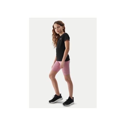 4F Szorty sportowe 4FJWSS24TTIGF129 Różowy Slim Fit 146_152 MODIVO