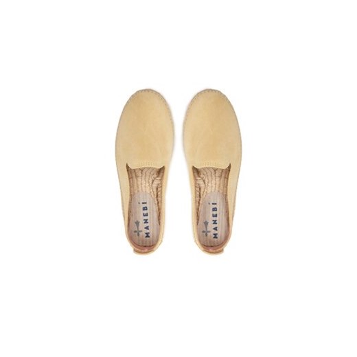Manebi Espadryle Suede Double Sole Espadrilles R 4.2 D0 Beżowy Manebi 39 MODIVO
