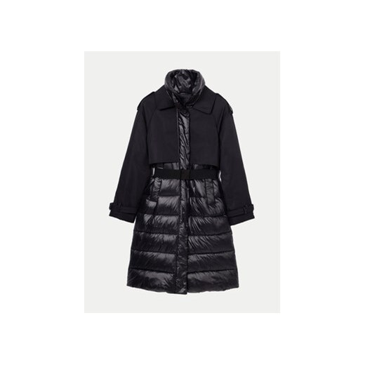 Desigual Kurtka puchowa Estocolmo 24WWEW92 Czarny Regular Fit Desigual S MODIVO