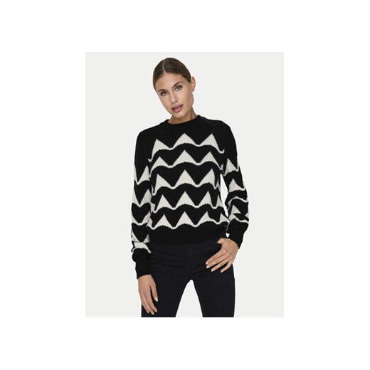 JDY Sweter Tina 15330567 Czarny Regular Fit Jdy XL MODIVO