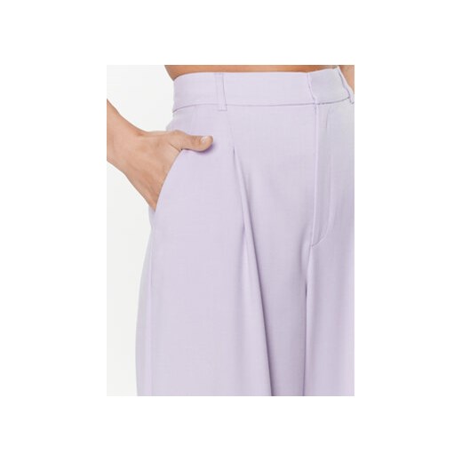 Gestuz Spodnie materiałowe Paula 10906861 Fioletowy Relaxed Fit Gestuz 38 MODIVO