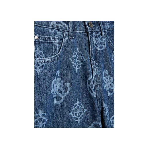 Guess Spodnie materiałowe J3YA01 D45E0 Różowy Regular Fit Guess 14Y MODIVO