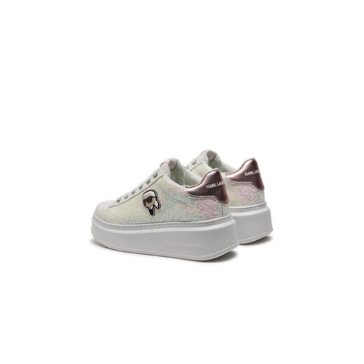 KARL LAGERFELD Sneakersy KL63531N Srebrny Karl Lagerfeld 35 MODIVO