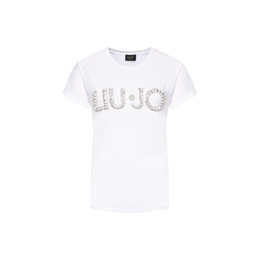 Liu Jo T-Shirt CA1236 J9135 Biały Regular Fit Liu Jo 40 MODIVO