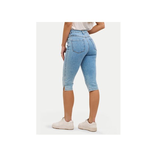 Kaffe Spodnie capri Vicky 10505521 Niebieski Slim Fit Kaffe 34 MODIVO