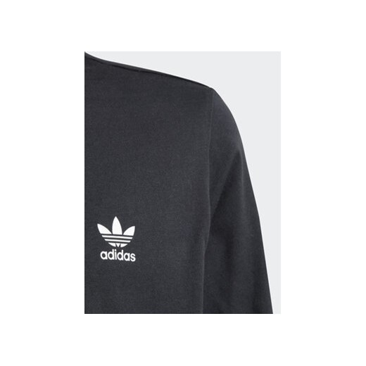 adidas Bluzka IL2484 Czarny Regular Fit 12_13Y MODIVO