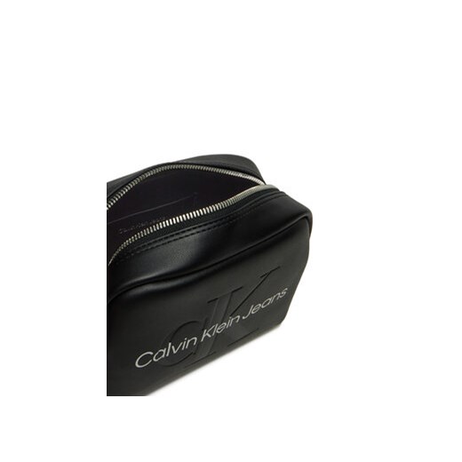 Calvin Klein Jeans Torebka Sculpted Camera Bag18 Mono K60K612220 Czarny uniwersalny MODIVO
