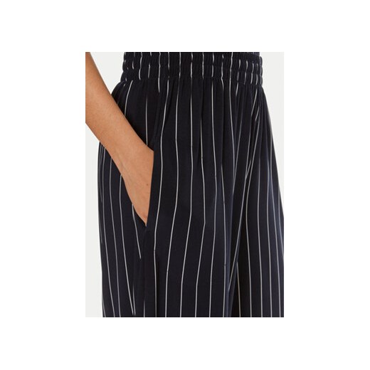 NORMA KAMALI Spodnie materiałowe KK1247PL212642 Granatowy Relaxed Fit Norma Kamali XS MODIVO