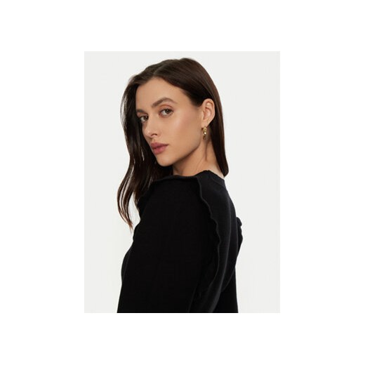 Morgan Sweter 242-MGENEVA Czarny Slim Fit Morgan XL MODIVO