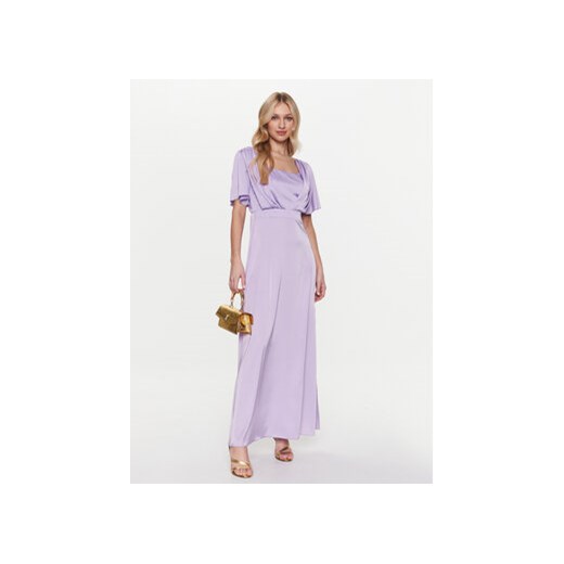 Rinascimento Sukienka koktajlowa CFC0112815003 Fioletowy Regular Fit Rinascimento M MODIVO