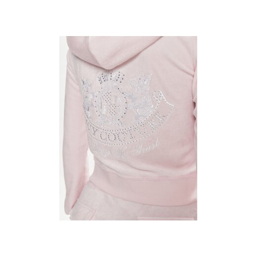 Juicy Couture Bluza Heritage Dog JCBAS223813 Różowy Slim Fit Juicy Couture L MODIVO