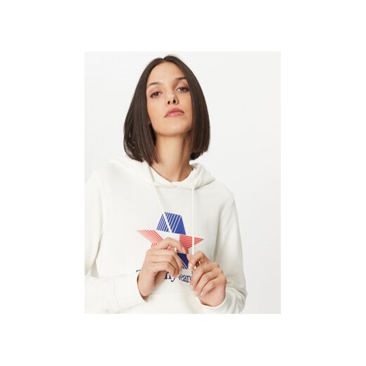 Tommy Jeans Bluza Star DW0DW17690 Biały Regular Fit Tommy Jeans M MODIVO