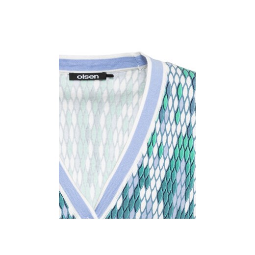 Olsen Kardigan 11003994 Niebieski Regular Fit Olsen 36 MODIVO