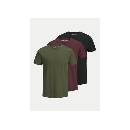 Jack&Jones Komplet 3 t-shirtów Organic Basic 12191759 Kolorowy Standard Fit S MODIVO