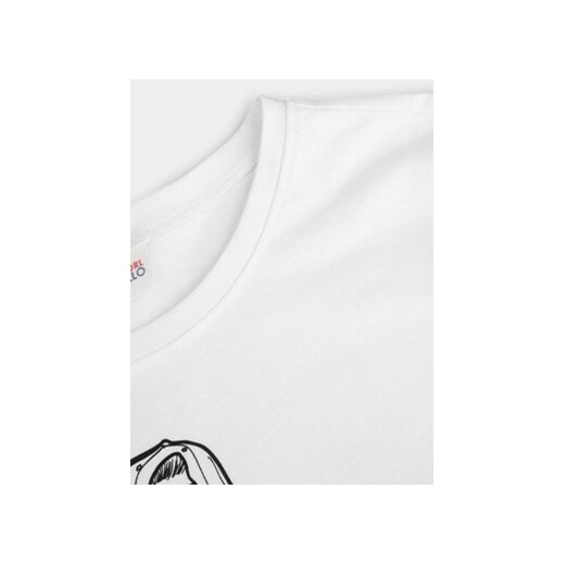 Coccodrillo T-Shirt WC4143202CEJ Biały Regular Fit 146 MODIVO