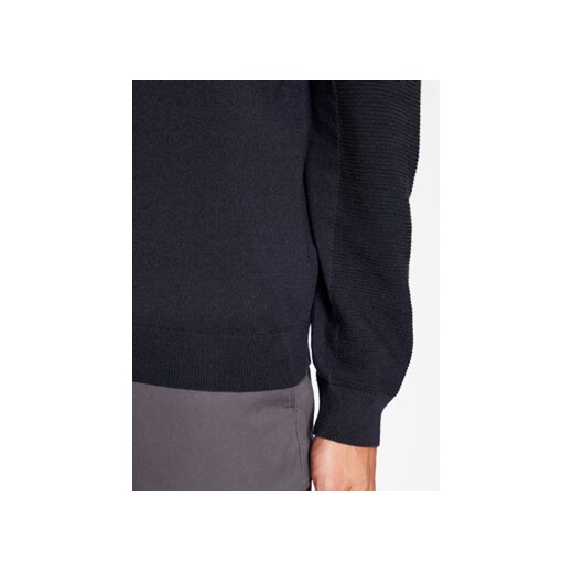Boss Sweter Momentum-X_Cn 50498559 Granatowy Regular Fit XL MODIVO