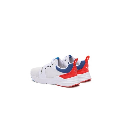 Puma Sneakersy Bmw Mms Wired Run 307793 02 Biały Puma 45 MODIVO