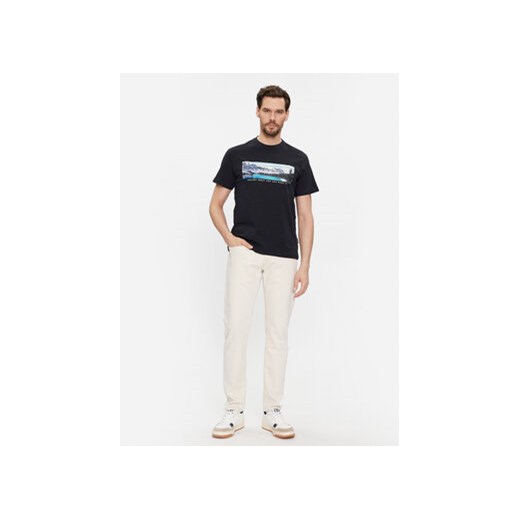 Napapijri T-Shirt S-Canada NP0A4HQM Czarny Regular Fit Napapijri XL MODIVO